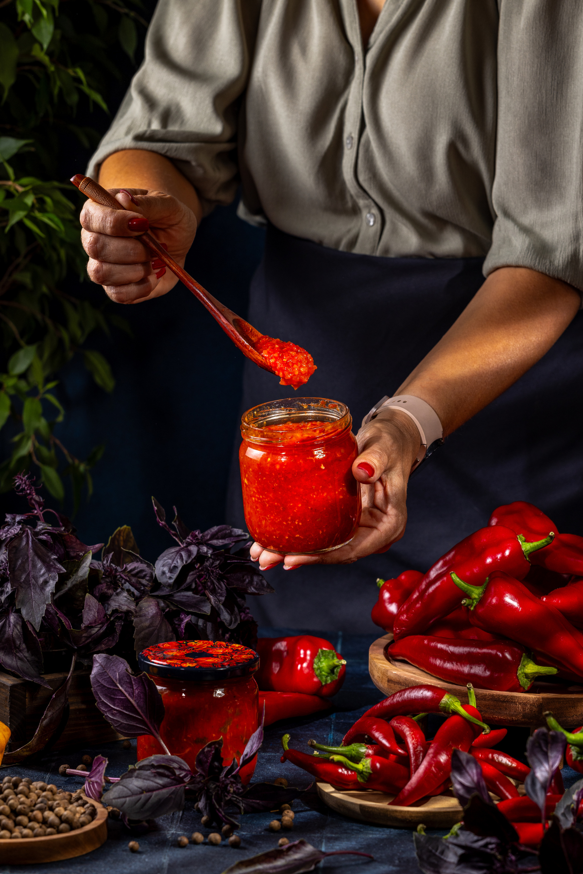 Concentré de piment fort 1300 g (Acı Biber Salçası)