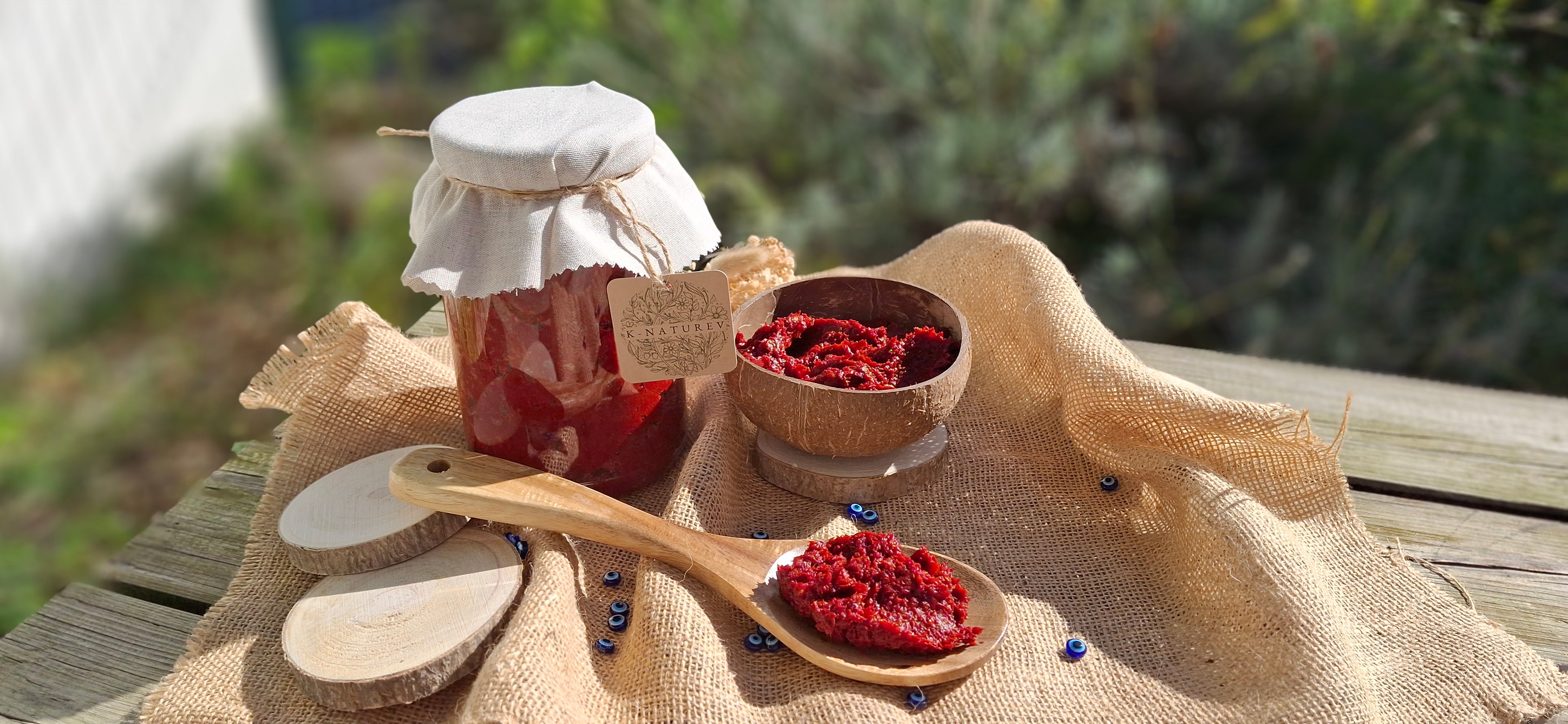 Salça Paketi – Tatlı Biber, Acı Biber & Domates | Pack de 3 Salças Traditionnelles