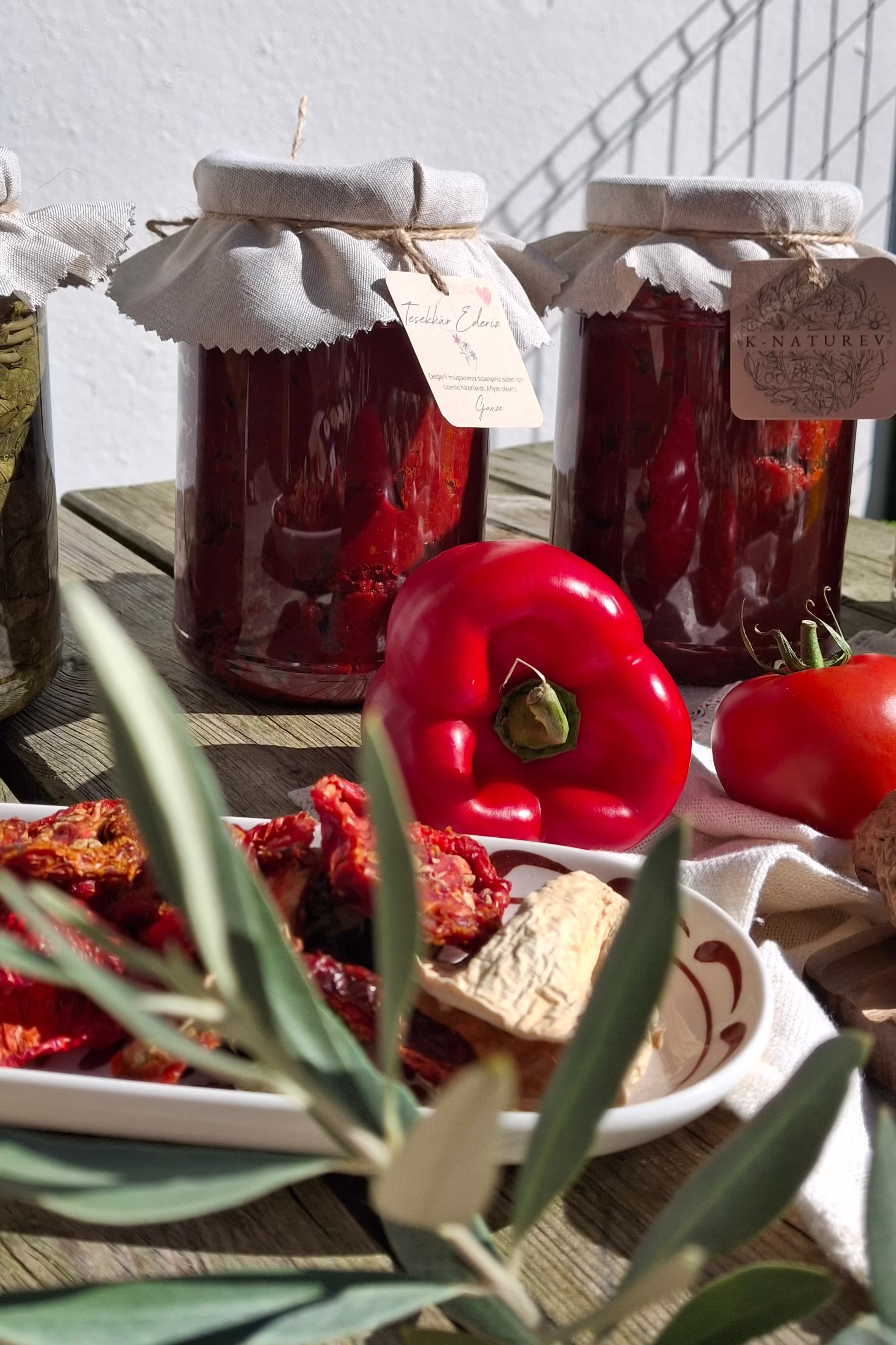 Concentré de piment doux 1300 g (Tatlı Biber Salçası )