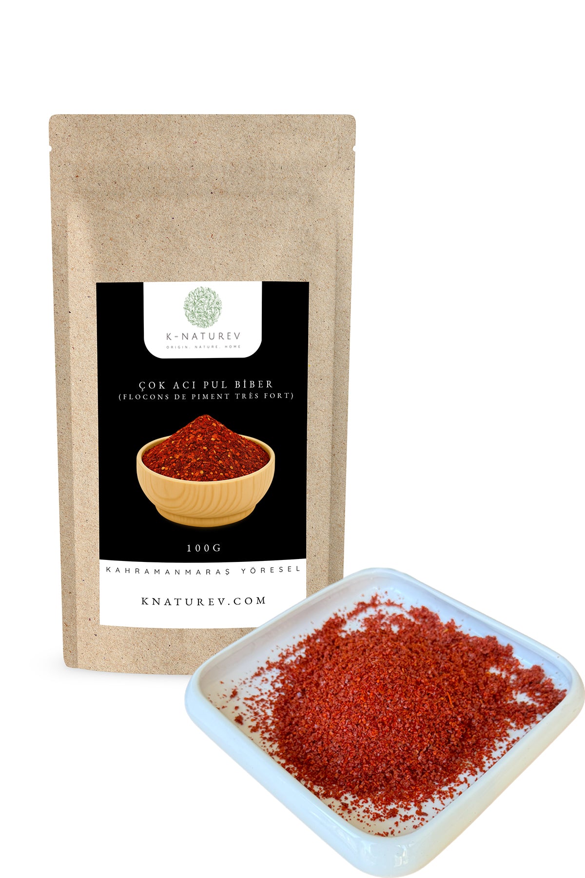 Flocons de piment extra fort 100 g (Çok Acı Pul Biber 100 gr)