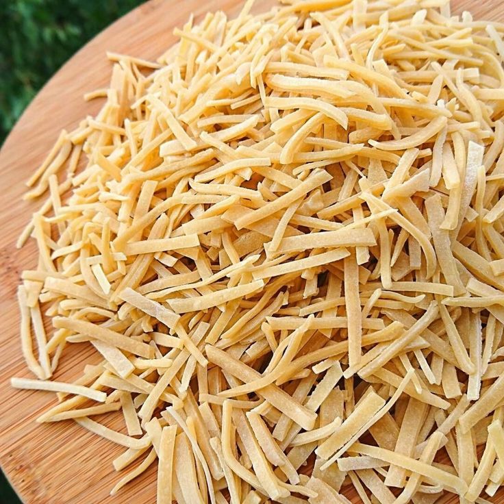 Sade yöresel erişte – Köy yumurtalı | Erişte nature aux œufs fermiers