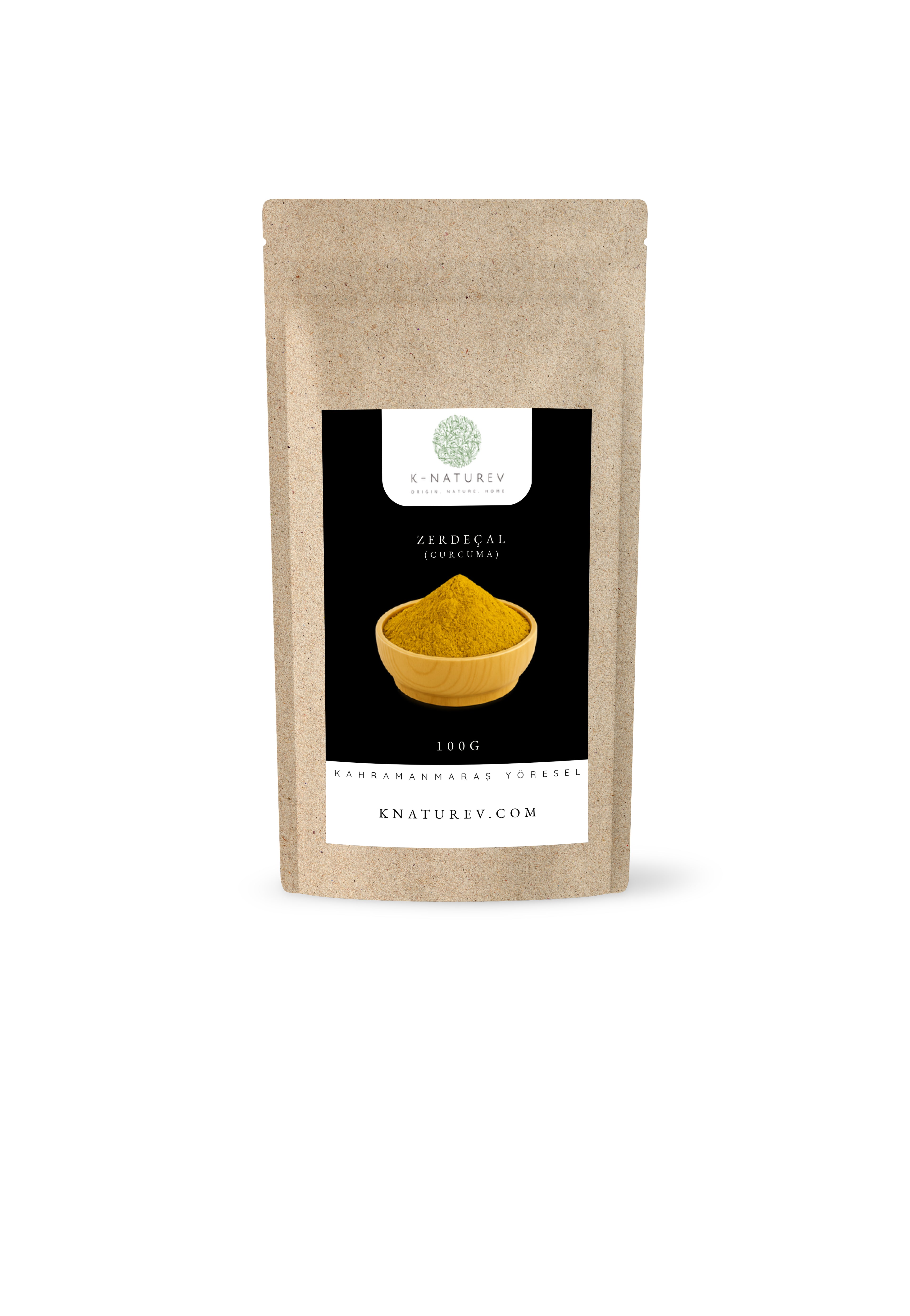 Curcuma en poudre 100 g (Zerdeçal 100 gr Öğütülmüş)